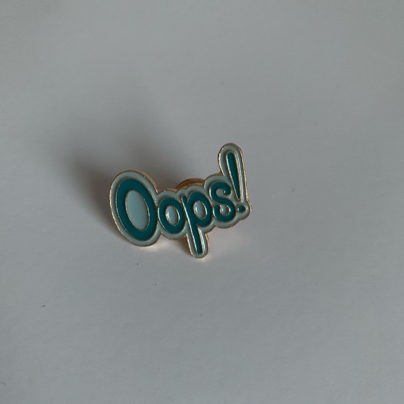 Fun Oops Pin - Picture 2 of 2